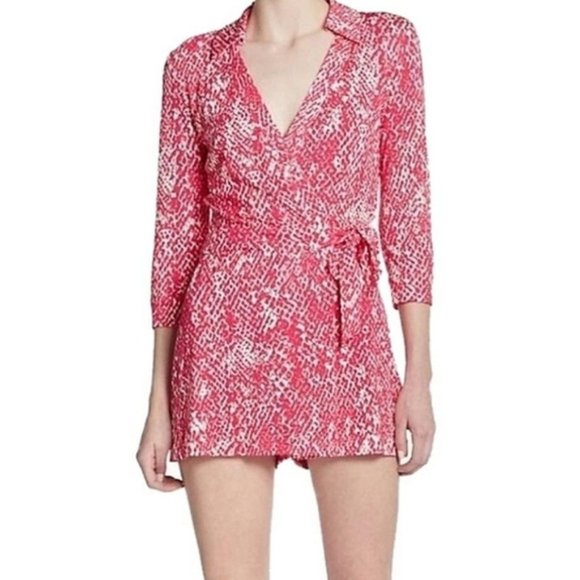 Diane Von Furstenberg Pants - Diane Von Furstenburg Celeste Romper size 10